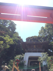 江の島神社1